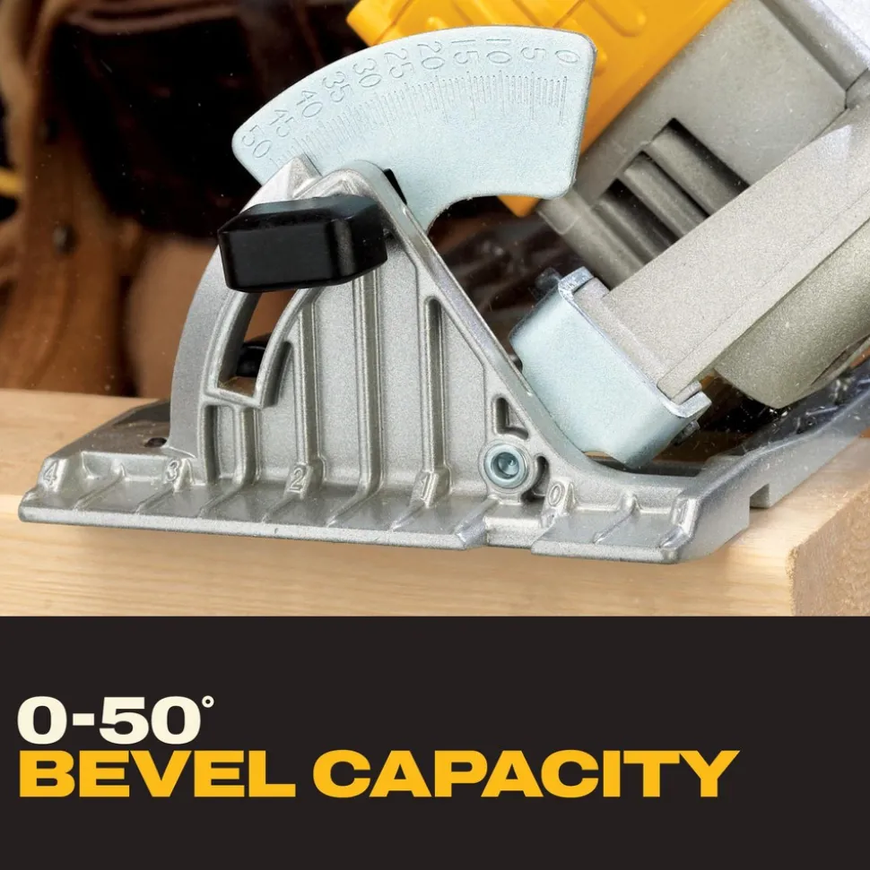 Cordless Circular Saw: 6-1/2" Blade Dia