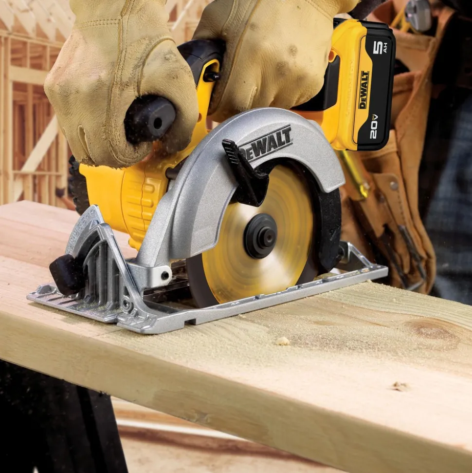 Cordless Circular Saw: 6-1/2" Blade Dia