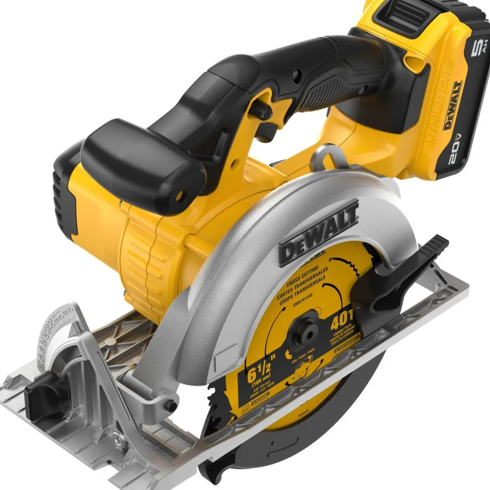Cordless Circular Saw: 6-1/2" Blade Dia