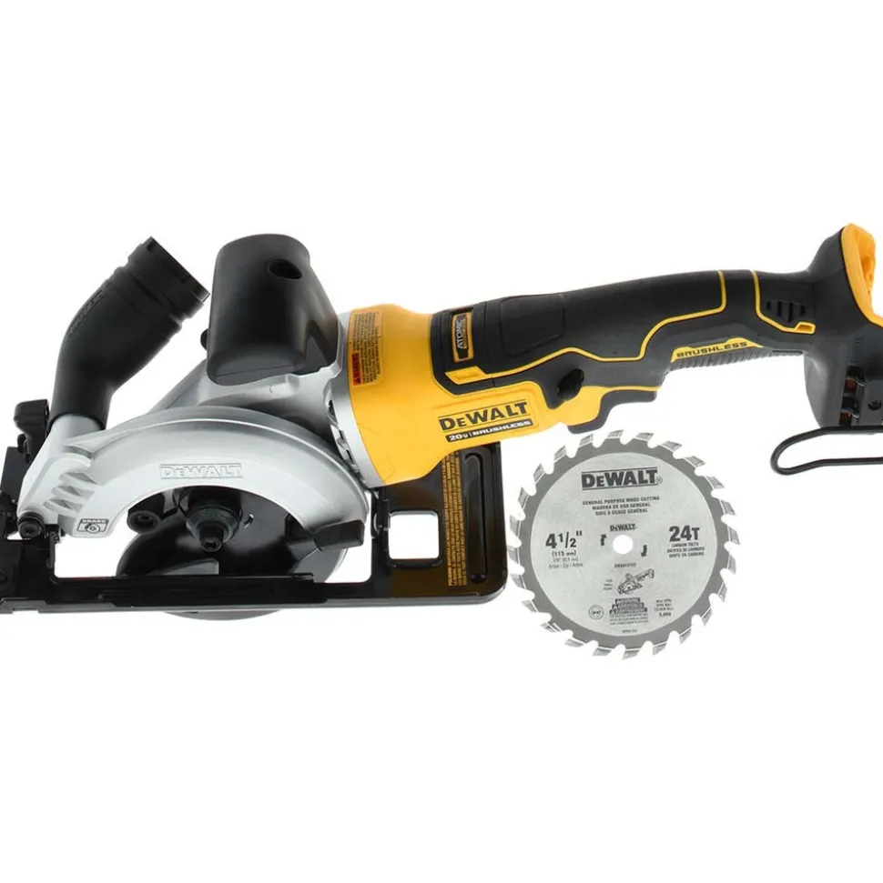 Cordless Circular Saw: 4-1/2" Blade Dia