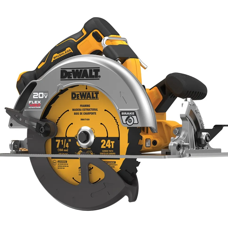 Cordless Circular Saw: 7-1/4" Blade Dia