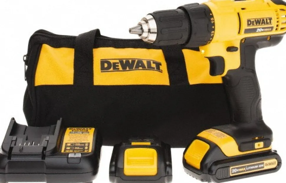Cordless Drill: 20.0 V, 1/2" Chuck