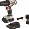 Cordless Drill: 20V, 1/2" Chuck