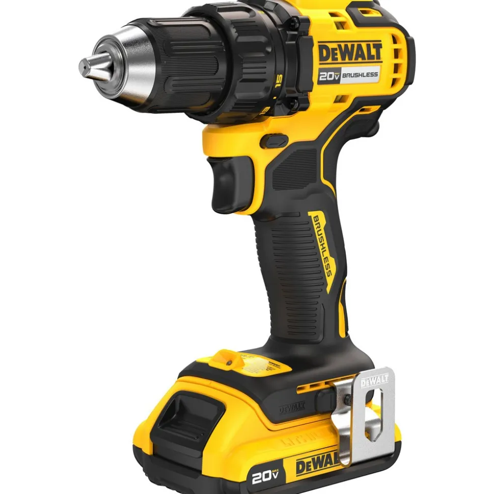 Cordless Drill: 20.00 V, 1/2 in" Chuck