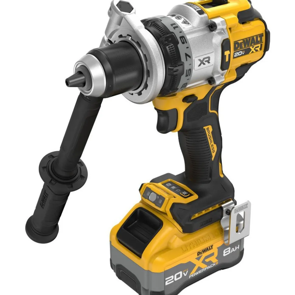 Cordless Hammer Drill: 20.00 V, 1/2" Chuck