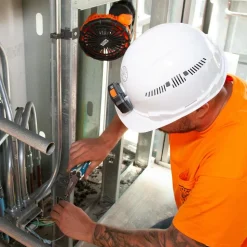 Cordless Jobsite Fans: Fan Diameter: 7.64; Air Flow: 45 CFM; Number Of Blades: 3