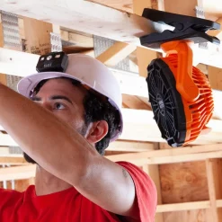 Cordless Jobsite Fans: Fan Diameter: 7.64; Air Flow: 45 CFM; Number Of Blades: 3