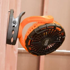 Cordless Jobsite Fans: Fan Diameter: 7.64; Air Flow: 45 CFM; Number Of Blades: 3