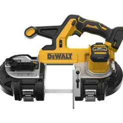 Cordless Portable Bandsaws: Voltage: 20.00 V; Maximum Depth of Cut (Decimal Inch): 3.3700; Low Speed (SFPM): 570; Cutting Capacity - Round: 3-3/8 in