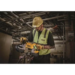 Cordless Portable Bandsaw: 20V, 44-7/8" Blade, 490 SFPM