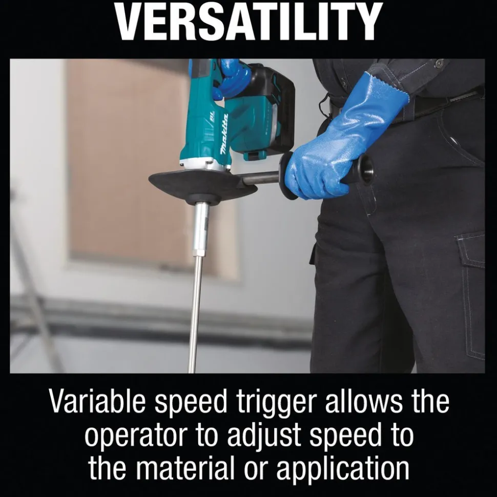 Cordless Power Mixers: Battery Voltage: 18; Brushless Motor: Yes; Variable Speed: Yes