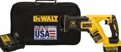 Cordless Reciprocating Saw: 20V, 0 to 2,900 SPM
