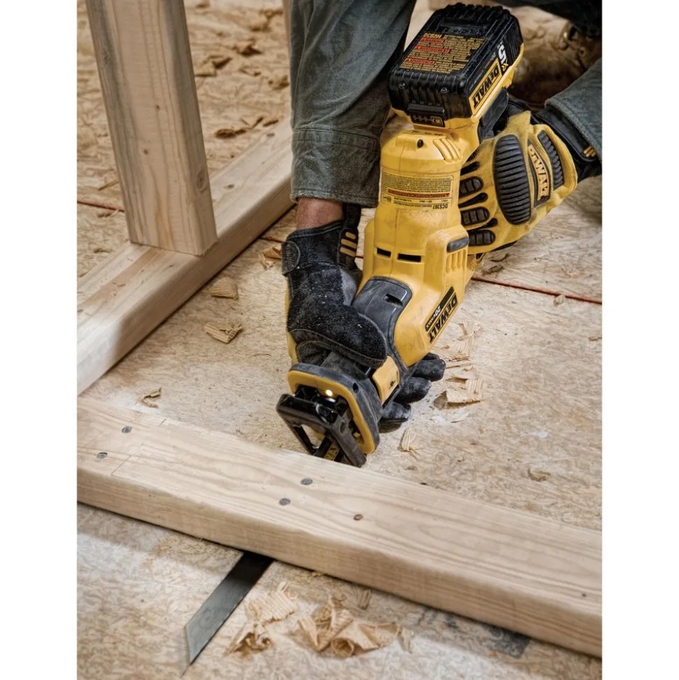 Cordless Reciprocating Saw: 20V, 0 to 2,900 SPM
