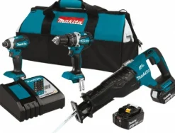 Cordless Tool Combination Kit: 18V
