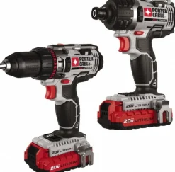 Cordless Tool Combination Kit: 20V