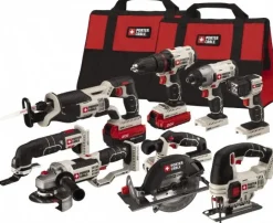 Cordless Tool Combination Kit: 20V