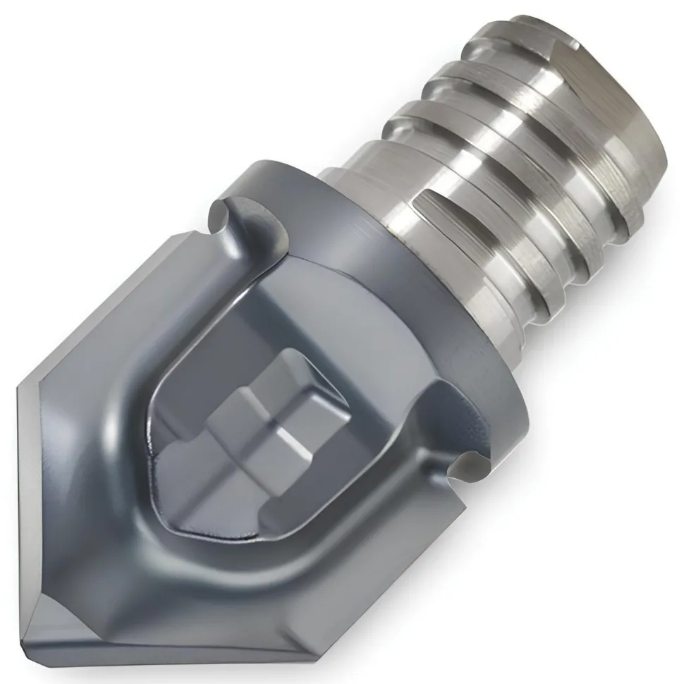 Corner Radius & Corner Chamfer End Mill Heads: Mill Diameter (mm): 16.00; Chamfer Width (mm): 8.00