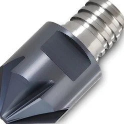 Corner Radius & Corner Chamfer End Mill Heads: Mill Diameter (mm): 16.00; Chamfer Width (mm): 8.00