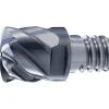Corner Radius & Corner Chamfer End Mill Heads: Mill Diameter (mm): 20.00