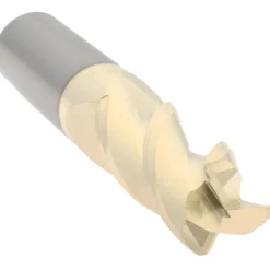Corner Radius End Mill: 1/2" Dia, 1-1/4" LOC, 0.0600" Corner Radius, 3 Flute, Solid Carbide