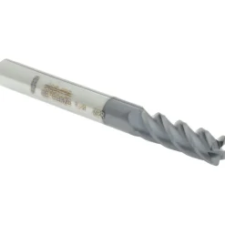 Corner Radius End Mill: 1/4
