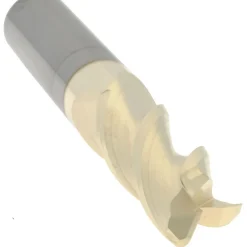 Corner Radius End Mill: 3/8" Dia, 1" LOC, 0.0600" Corner Radius, 3 Flute, Solid Carbide