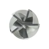 Corner Radius End Mill: 1/2" Dia, 1" LOC, 0.0300" Corner Radius, 5 Flute, Solid Carbide