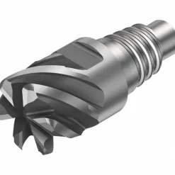 Corner Radius End Mill Head: 1/2" Dia, 6 Flutes