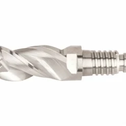 Corner Radius End Mill Head: 1/2" Dia, 3 Flutes