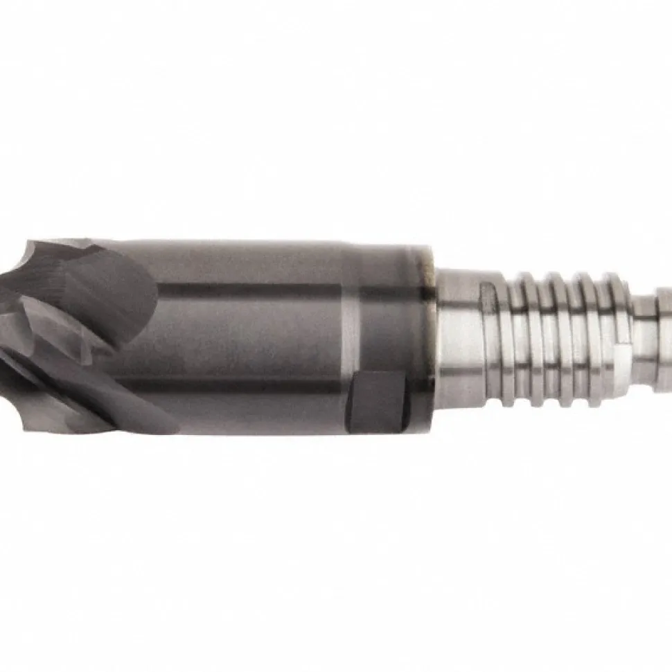 Corner Radius End Mill Head: 4 Flutes