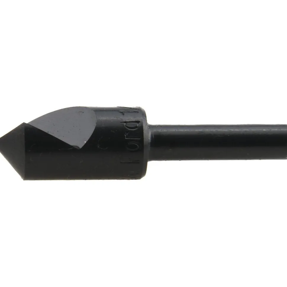 Countersink: 1/2" Head Dia, 100.00 deg Included Angle, 1 Flute, High-Speed Steel, Right Hand Cut