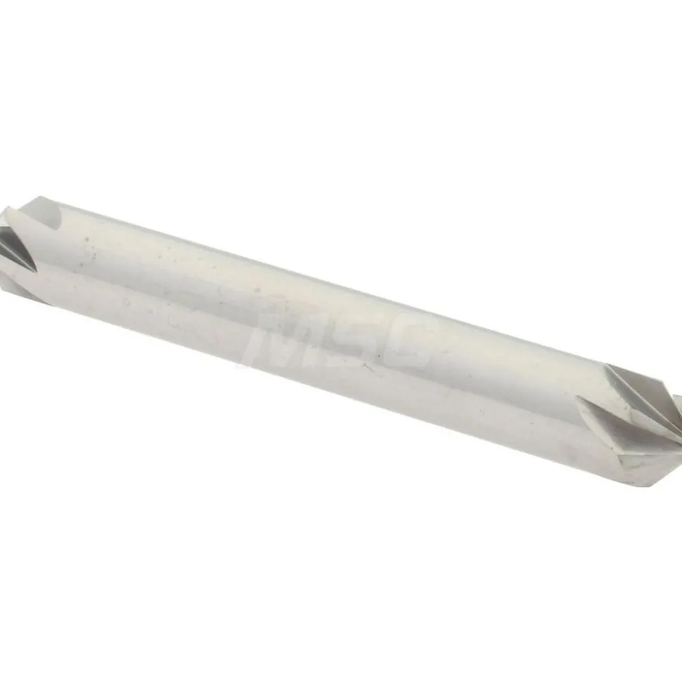 Countersink: 1/4" Head Dia, 90.00 deg Included Angle, 6 Flute, Solid Carbide, Right Hand Cut