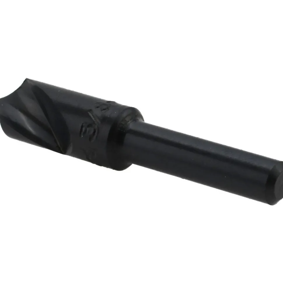 Countersink: 3/8" Head Dia, 82.00 deg Included Angle, 1 Flute, High-Speed Steel, Right Hand Cut