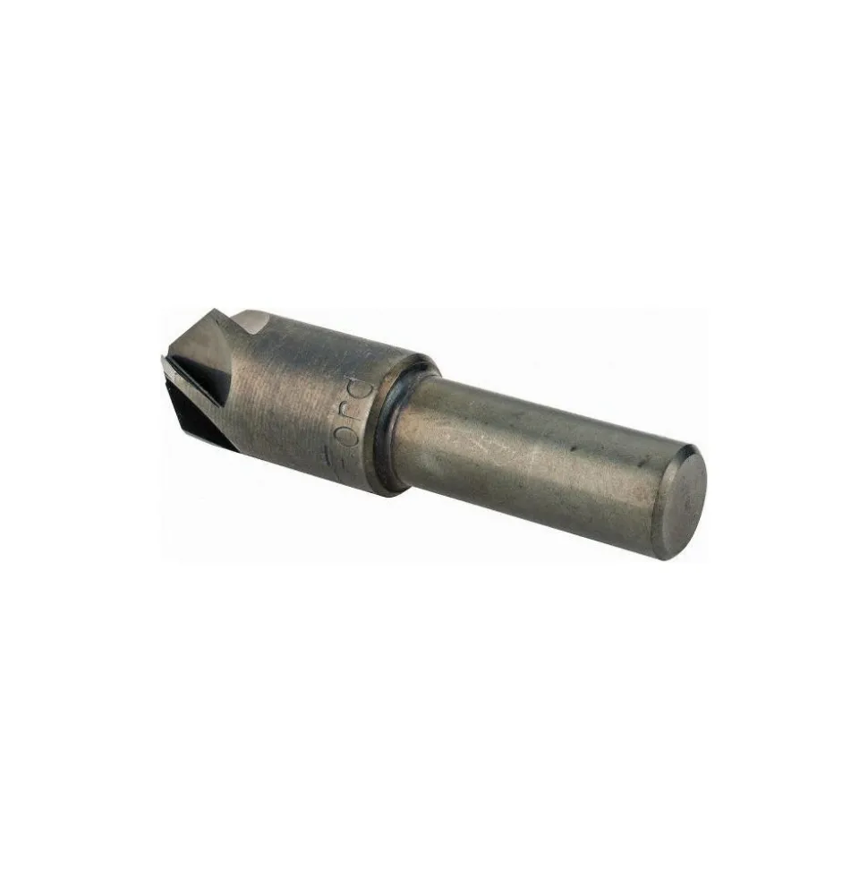 Countersink: 1/2" Head Dia, 82.00 deg Included Angle, 6 Flute, High-Speed Steel, Right Hand Cut