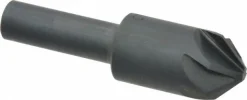 Countersink: 5/8" Head Dia, 90.00 deg Included Angle, 6 Flute, High-Speed Steel, Right Hand Cut