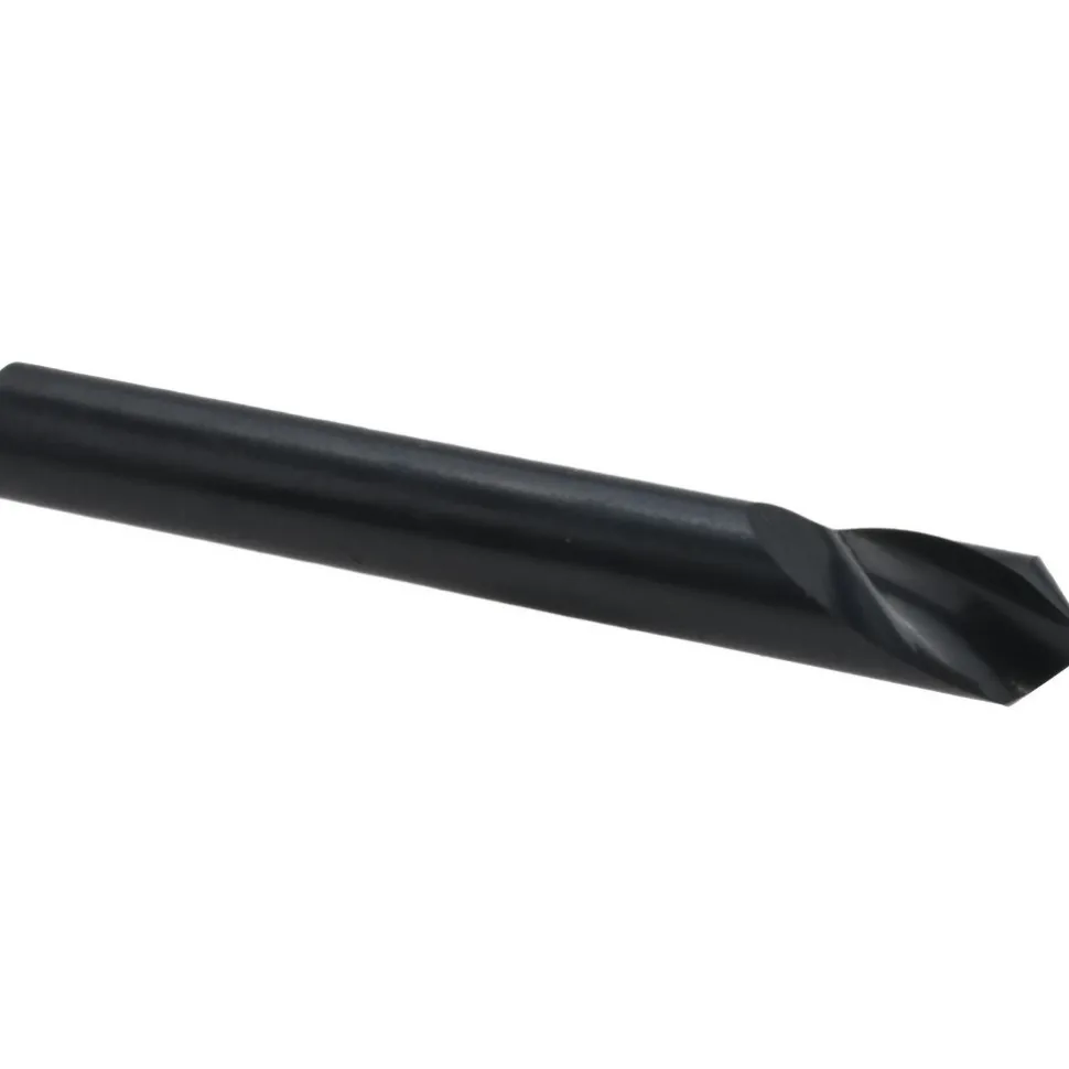 Countersink: 1/4" Head Dia, 90.00 deg Included Angle, 1 Flute, High-Speed Steel, Right Hand Cut