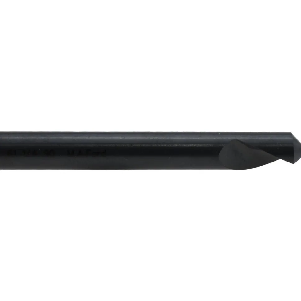 Countersink: 1/4" Head Dia, 90.00 deg Included Angle, 1 Flute, High-Speed Steel, Right Hand Cut