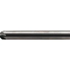 Countersink: 1/4" Head Dia, 90.00 deg Included Angle, 6 Flute, Solid Carbide, Right Hand Cut