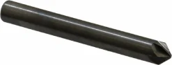 Countersink: 1/4" Head Dia, 90.00 deg Included Angle, 6 Flute, Solid Carbide, Right Hand Cut