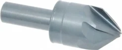 Countersink: 1" Head Dia, 82.00 deg Included Angle, 6 Flute, High-Speed Steel, Right Hand Cut