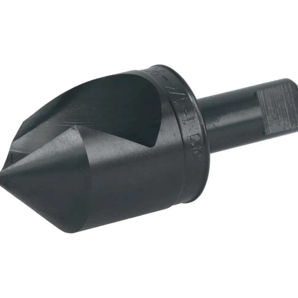 Countersink: 1-1/4" Head Dia, 90.00 deg Included Angle, 1 Flute, High-Speed Steel, Right Hand Cut