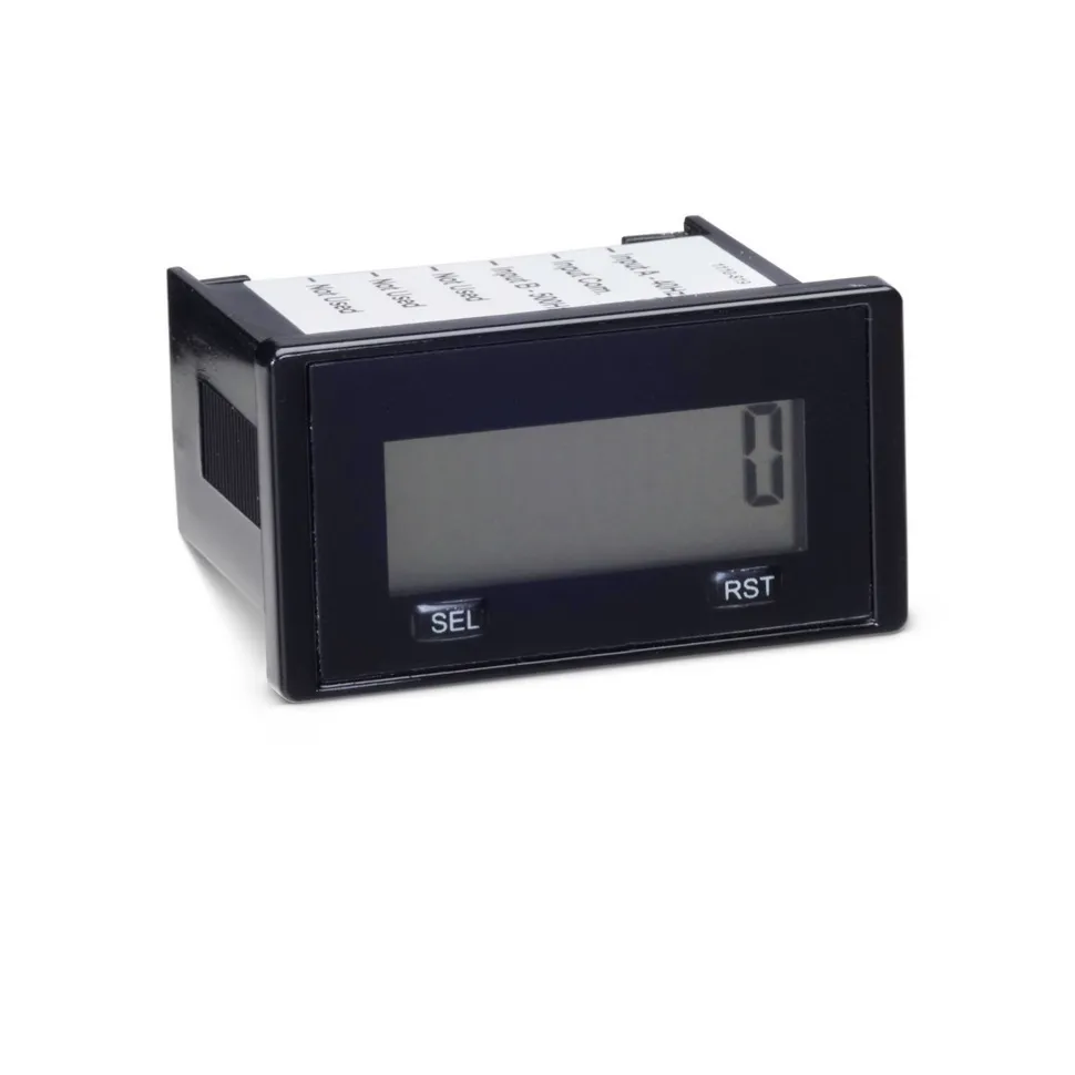Counters & Totalizers: Counter Type: Totalizer; Display Type: LCD