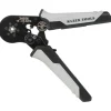 Crimpers: Handle Style: Dual Material; Type: Ratcheting Crimper; Crimper Type: Ferrule; Maximum Wire Gauge: 22