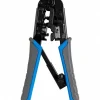Crimpers: Handle Style: Ergonomic, Cushion; Maximum Wire Gauge: 22 AWG