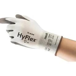 Cut, Puncture & Abrasion-Resistant Gloves: HyFlex® 11-644, Cut A2, Puncture 4, Abrasion 5, 13 ga, Size Large, 9