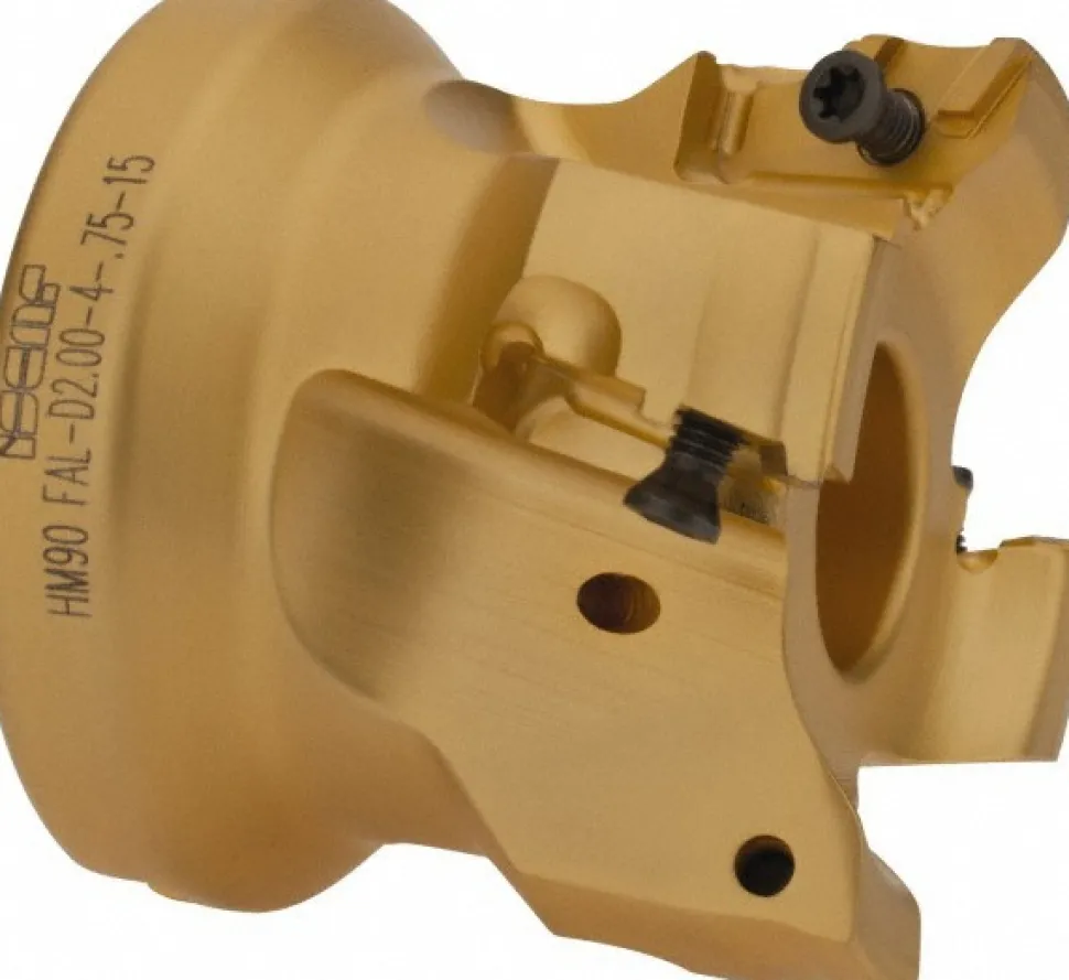 2" Cut Dia, 3/4" Arbor Hole Dia, 0.531" Max Depth, Indexable Square-Shoulder Face Mill