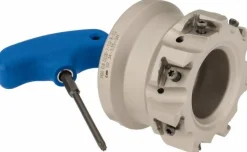 3" Cut Dia, 1" Arbor Hole Dia, 0.492" Max Depth, Indexable Square-Shoulder Face Mill