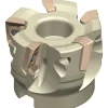2" Cut Dia, 3/4" Arbor Hole Dia, 0.591" Max Depth, Indexable Square-Shoulder Face Mill