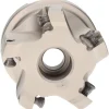 2" Cut Dia, 3/4" Arbor Hole Dia, 0.56" Max Depth, Indexable Square-Shoulder Face Mill