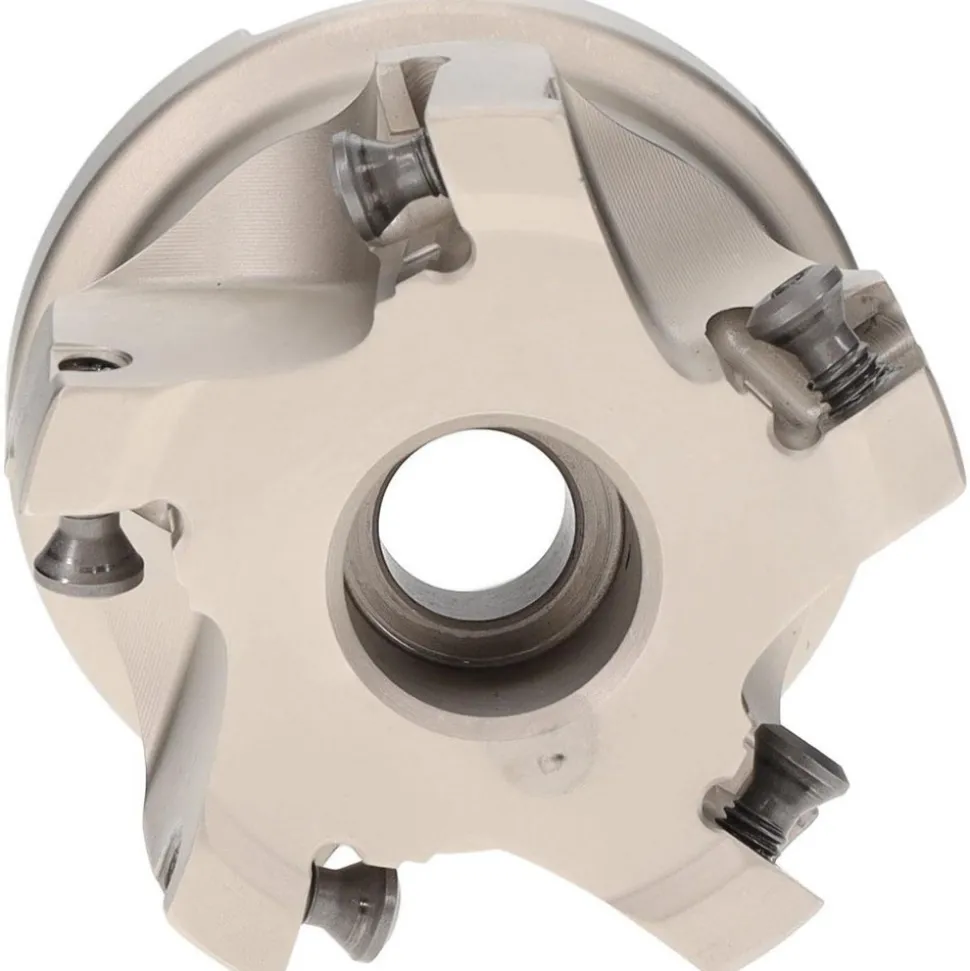 2" Cut Dia, 3/4" Arbor Hole Dia, 0.56" Max Depth, Indexable Square-Shoulder Face Mill